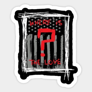 Love America Sticker